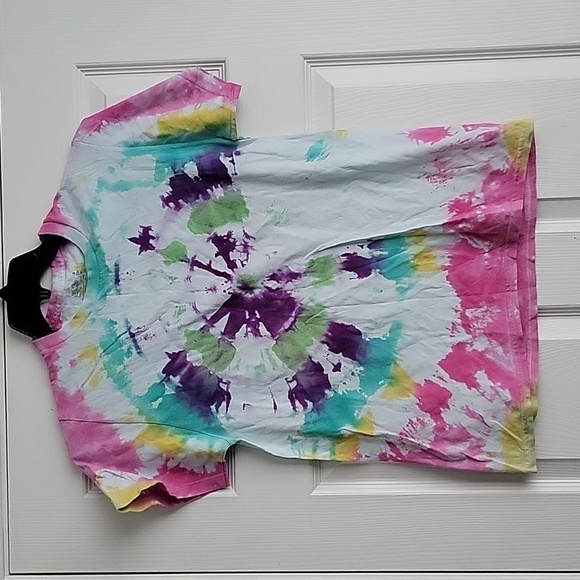 Fruit Of The Loom Tye Dye Shirt - Picture 1 of 10